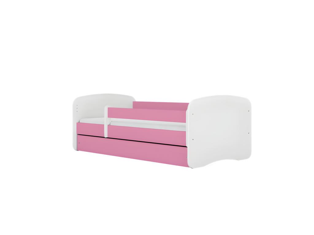 Lit Chezlova formule rose avec tiroir sans matelas 180/80 NYNH91476