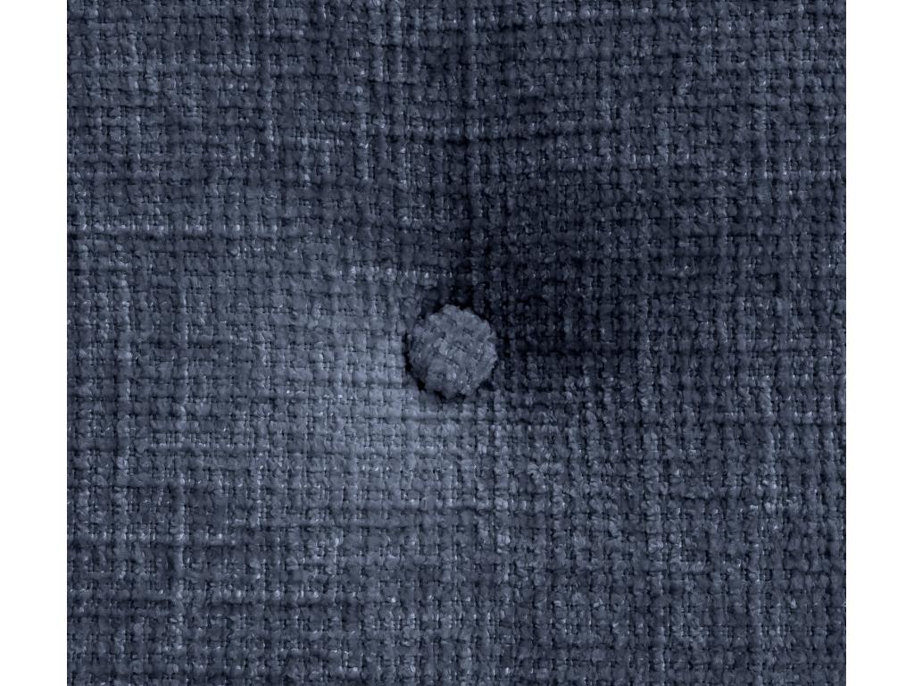 Chezlova Tête de lit en laine naturelle avec Boutons 150x105cm avec pieds Lits 150 - Bleu XLDB50678