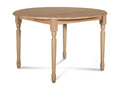 Table extensible ronde bois D105 1 allonge et pieds tourn¨¦s - VICTORIA AFFO29743