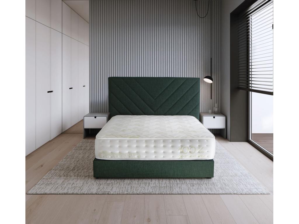 Matelas Sleep one organic H27 105x180 cm Artigeo QWHB85728