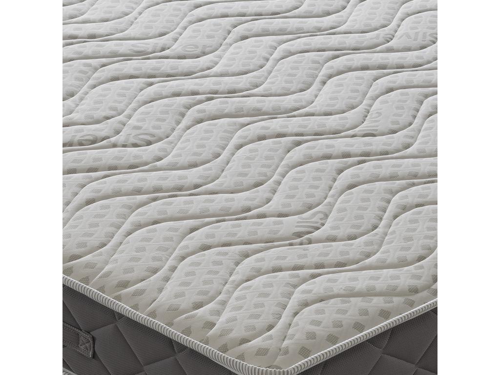 Matelas m¨¦moire de forme - 11 zones de confort - Housse Silver Safe 70x190 cm NPON51241